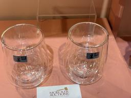 ZWILLING J.A. HENCKELS STEMLESS WHITE SET