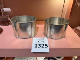 WINWARD SILVERPLATED VASE CONTAINER