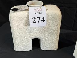 FANCY HOME COLLECTION CERAMIC VASES