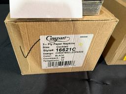 LOT CONSISTING OF CASPARI PLY PAPER NAPKINS