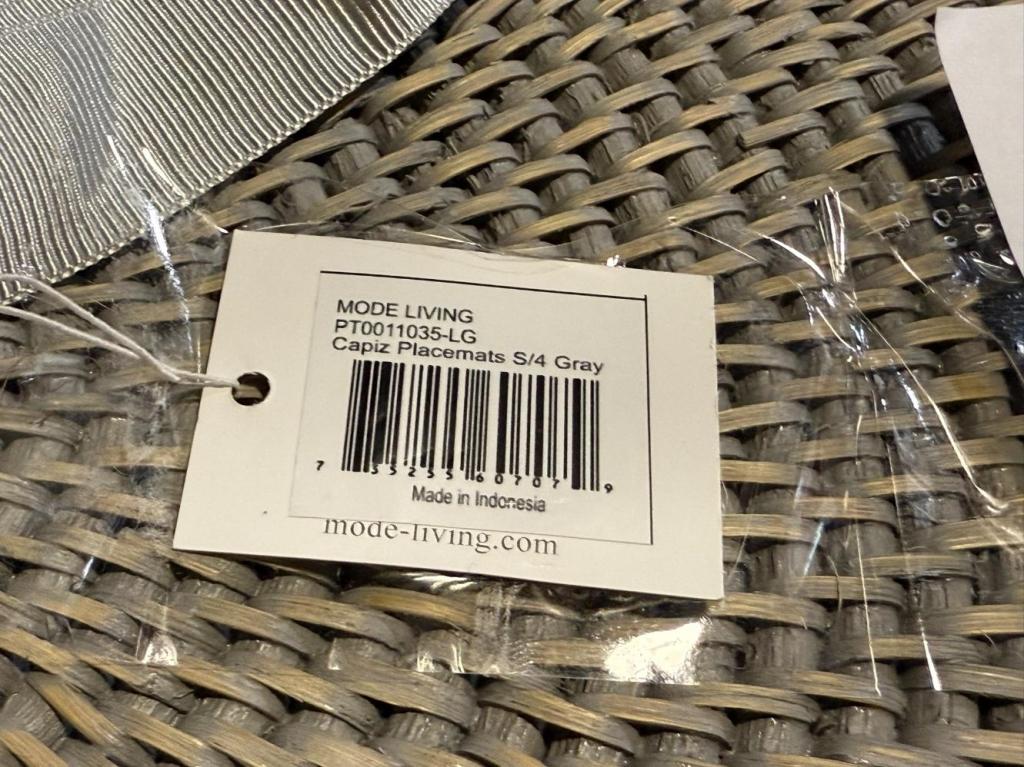 MODE LIVING SHELL PLACEMATS SET