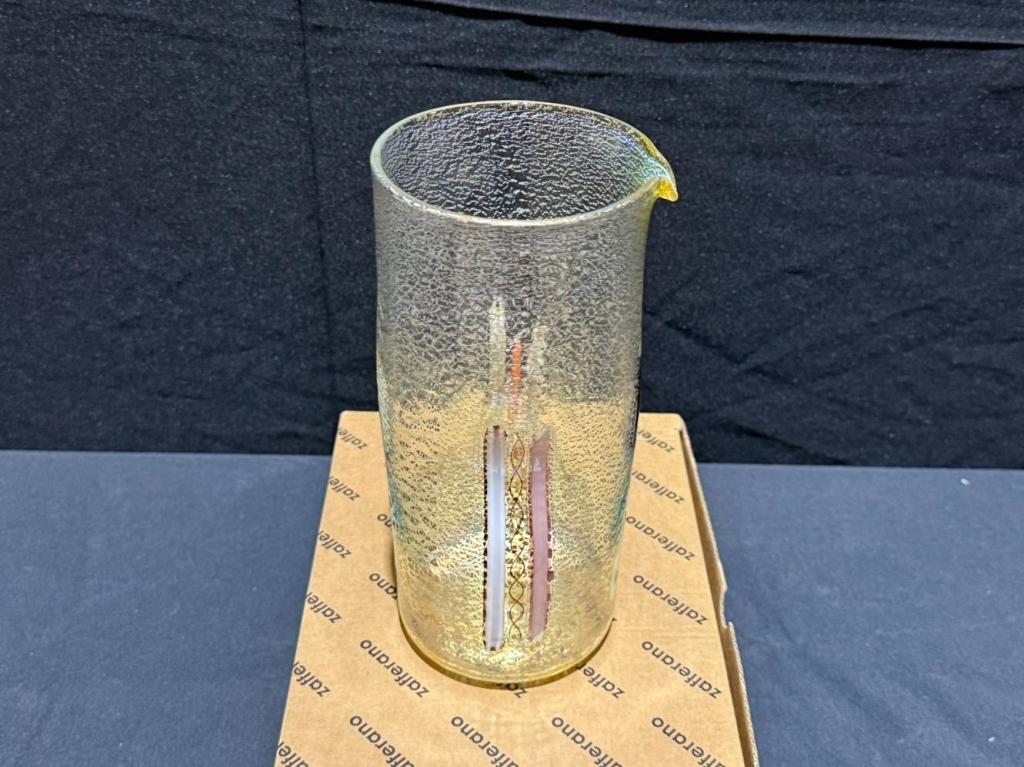 ZAFFERANO GOTO DI MURANO CARAFE