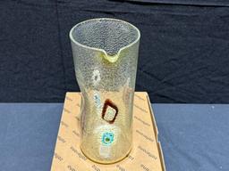 ZAFFERANO GOTO DI MURANO CARAFE