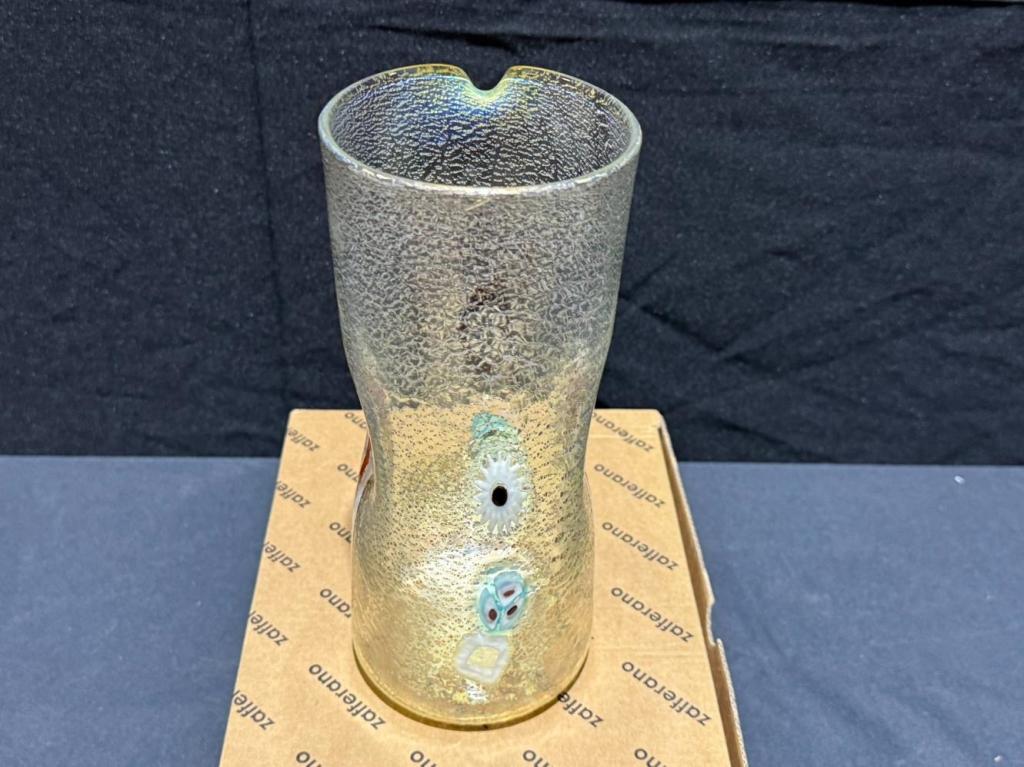 ZAFFERANO GOTO DI MURANO CARAFE