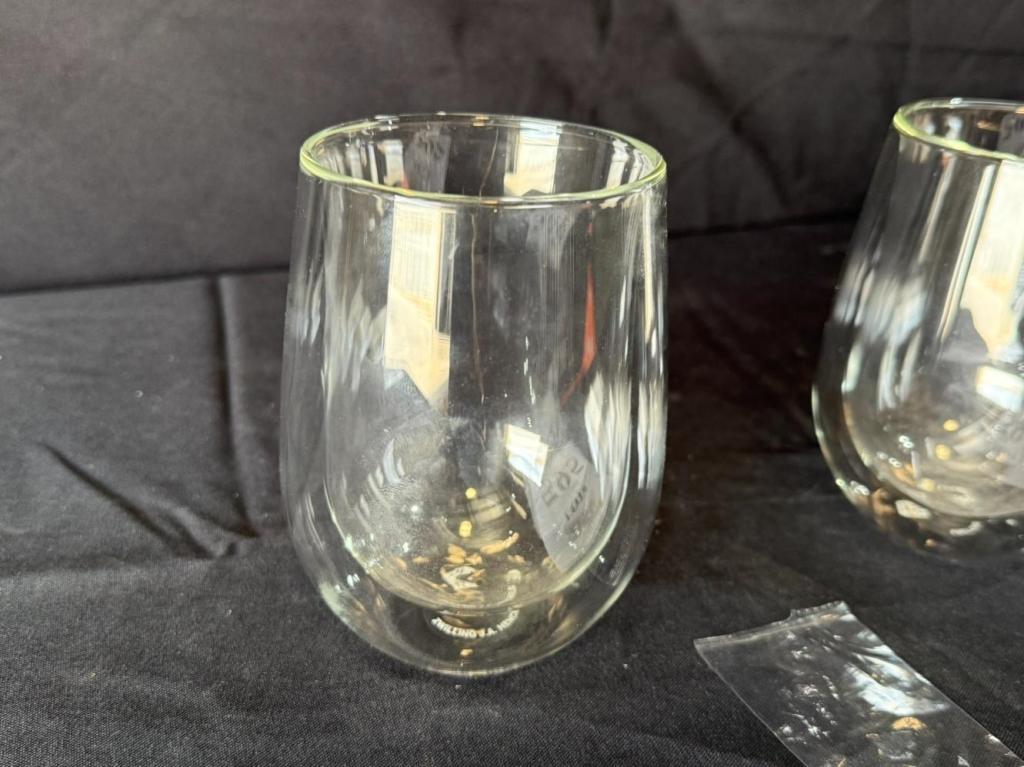 ZWILLING STEMLESS RED WINE GLASSES