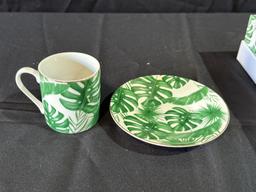 FANCY HOME COLLECTION ESPRESSO COFFEE (6) PCS SET
