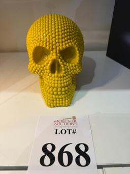 SKULL RESIN (YELLOW)