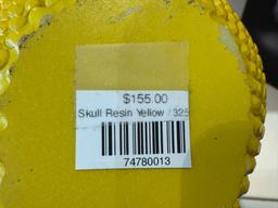 SKULL RESIN (YELLOW)
