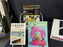 LOT CONSISTING OF ASSORTED MAGAZINES AND BOOK