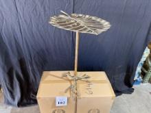 SHISHI HOME BEAUTY METAL LEAF TABLES