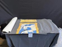 ROLL OF BOLD WALL COVERING PAPER
