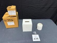 ZODAX MARBLE TISSUE BOX HOLDER