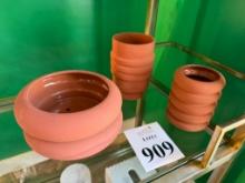 LOT CONSISTING OF (3) ASSORTED PLANTERS