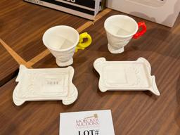 SELETTI I WARES COFFEE CUP WITH SAUCER