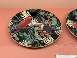 FANCY HOME COLLECTION DESSERT PLATES