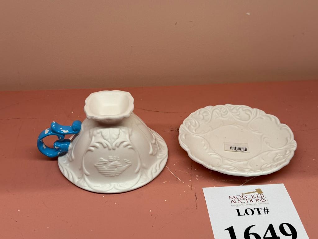 SELETTI I WARES TEA CUP WITH SAUCER