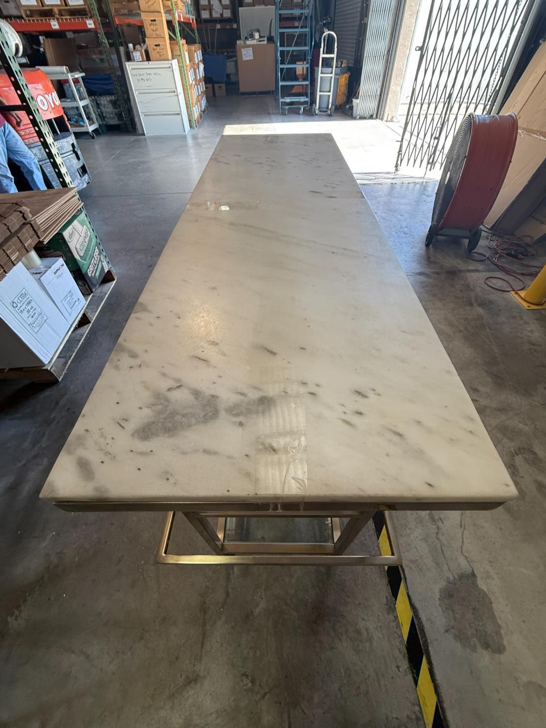 ZODAX CONSOLE TABLE ON WHEELS