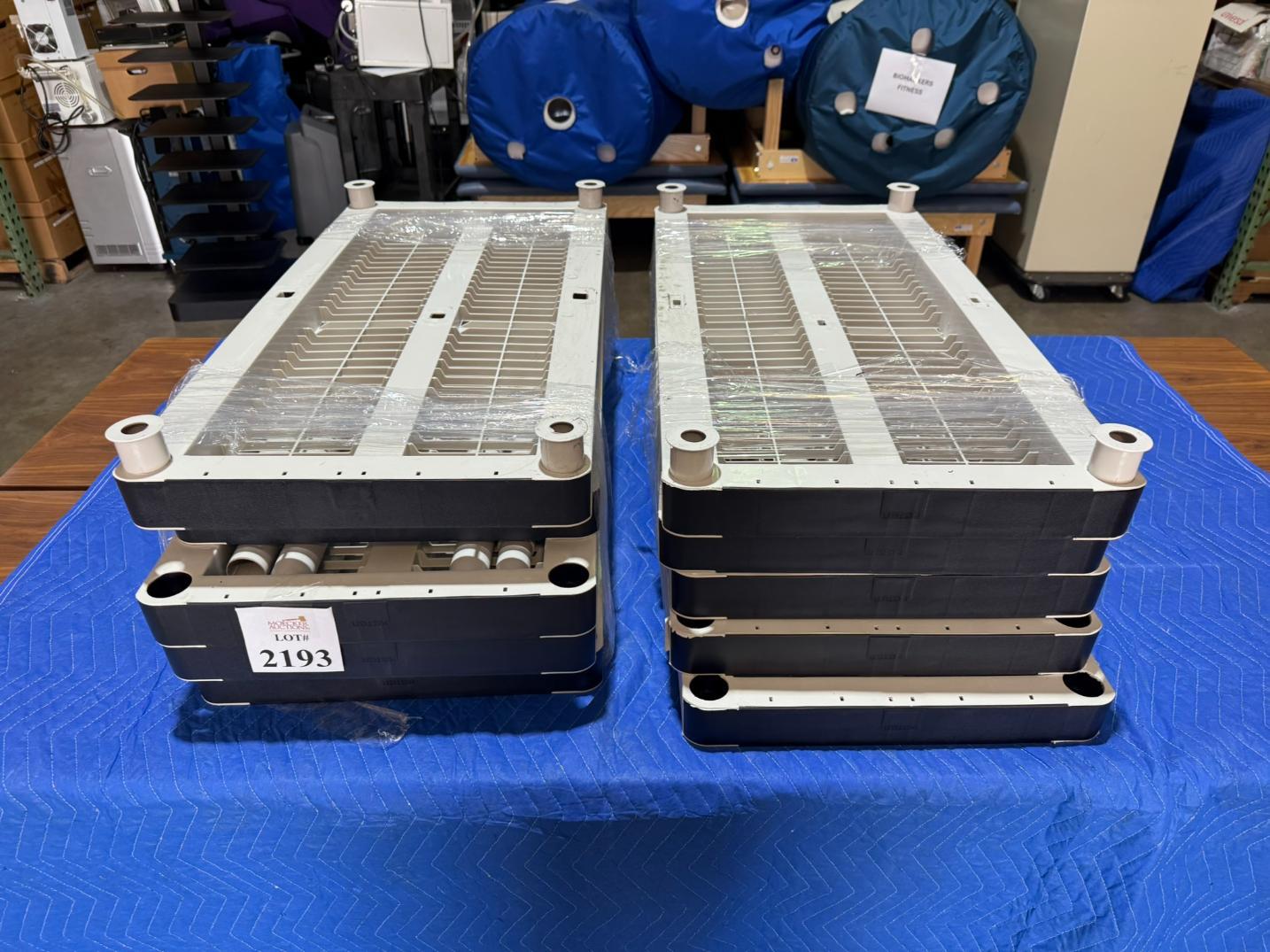 LOT CONSISTING OF VENTILATED SHELVING UNITS
