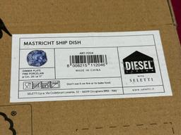 CLASSICS ON ACID MASTRICHT SHIP DINNER PLATE