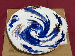 CLASSICS ON ACID IMARI DRAGON DINNER PLATE