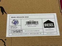 CLASSICS ON ACID IMARI DRAGON DINNER PLATE