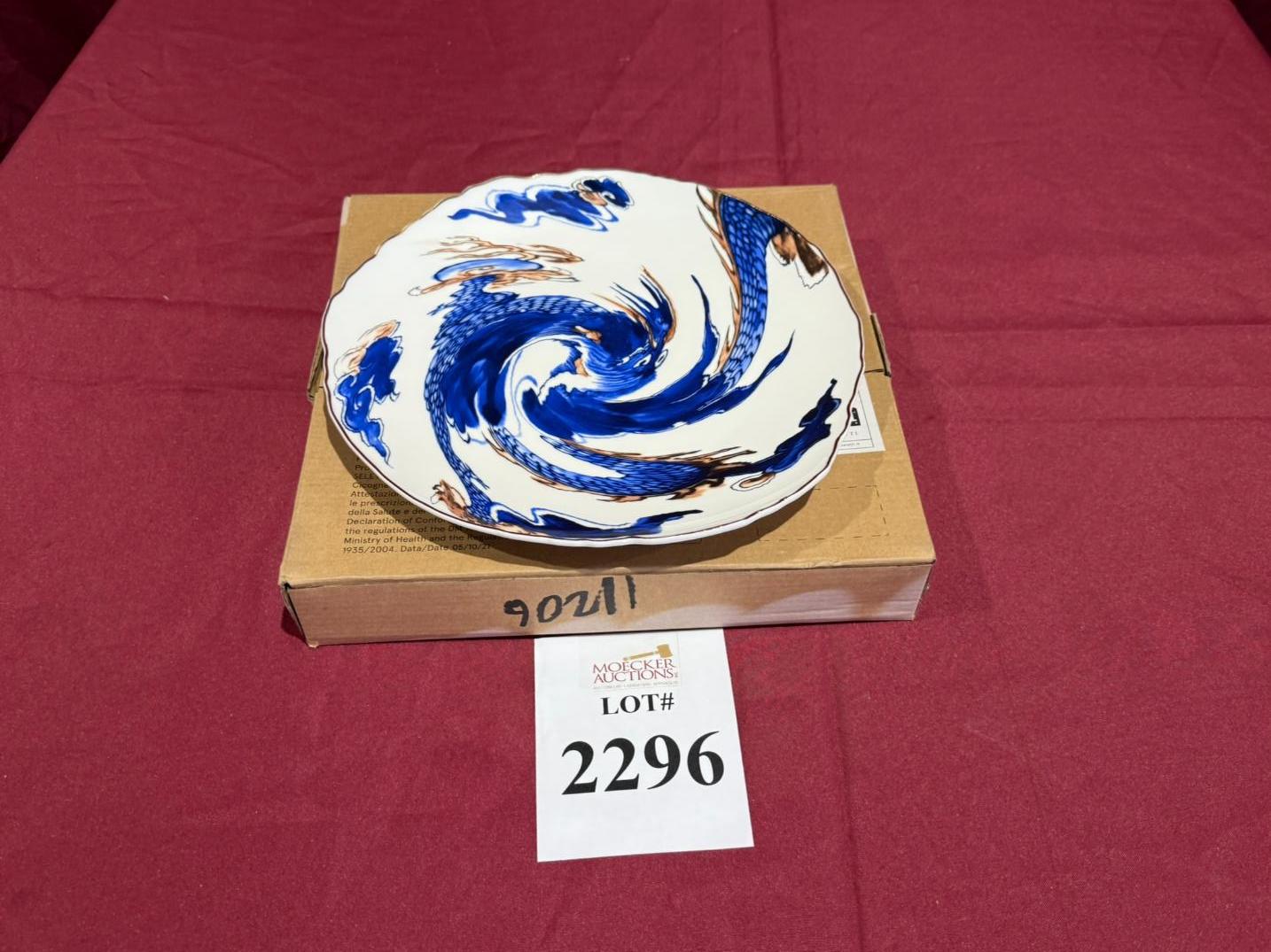 CLASSICS ON ACID IMARI DRAGON DINNER PLATE