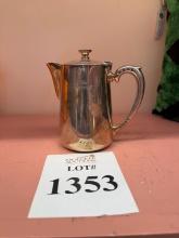 CORBELL SILVER HOTEL LARGE SPOUT COFFEE JUG