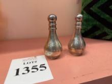 CORBELL SILVER SALT & PEPER PLAIN SILVER