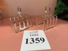 CORBELL SILVER SQUARE TOAST RACK SILVER-PLATED