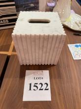 ZODAX MARBLE TISSUE BOX HOLDER