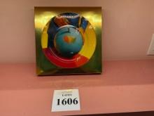 SELETTI TIOLETPAPER DINNER PLATE (GLOBE)