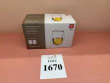 ZWILLING SORRENTO DOUBLE WALL WHITE WINE GLASSES