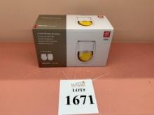 ZWILLING SORRENTO DOUBLE WALL WHITE WINE GLASSES