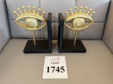 FANCY HOME COLLECTION EYE BOOKENDS