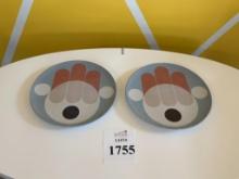 LES OTTOMAN HAMSA DINNER PLATES