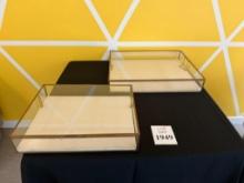 GLASS JEWELRY DISPLAY CASES