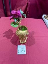 VENUS HEAD VASE (GOLD)