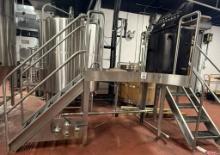 BREWING SYSTEM CONTROL DECK WITH STAIRS