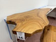 WOOD SLAB TABLE TOP