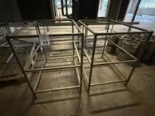 LOT CONSISTING OF (3) METAL RACKS