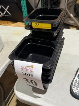 LOT CONSISTING OF PLASTIC STORAGE BINS