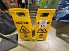 WET FLOOR SIGNS