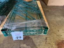 WALL MOUNTED WIRE SHELVING