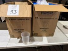 LOT CONSISTING OF DELITAINER 32 OZ. CONTAINERS