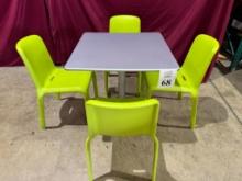 EMU 901 30" SQUARE INDOOR/OUTDOOR BISTRO TABLE
