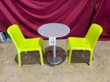 EMU 900 24" ROUND INDOOR/OUTDOOR BISTRO TABLE