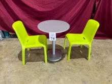 EMU 900 24" ROUND INDOOR/OUTDOOR BISTRO TABLE