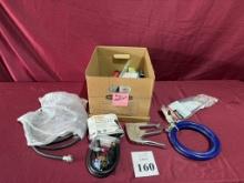 LOT CONSISTING OF ASSORTED HARDWARE AND SUPPLIES
