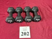 VTX BY TROY 5 LB. DUMBBELLS