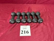 VTX BY TROY 2 LB. DUMBBELLS